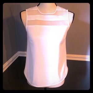 White Blouse Sleeveless